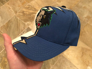 Vintage Minnesota Timberwolves Starter Shockwave Strapback Basketball Hat