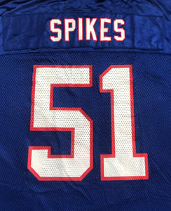 Buffalo Bills Takeo Spikes Reebok Football Jersey, Size XL