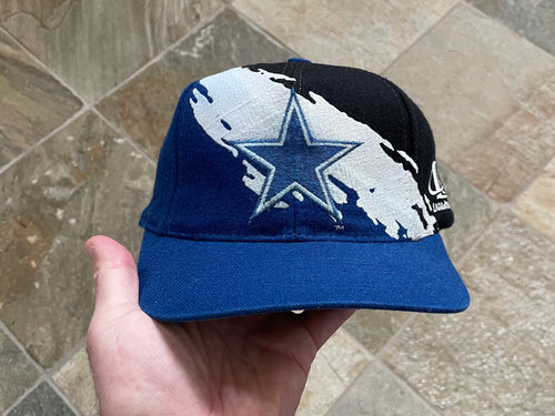 Vintage Dallas Cowboys Logo Athletic Splash Snapback Football Hat