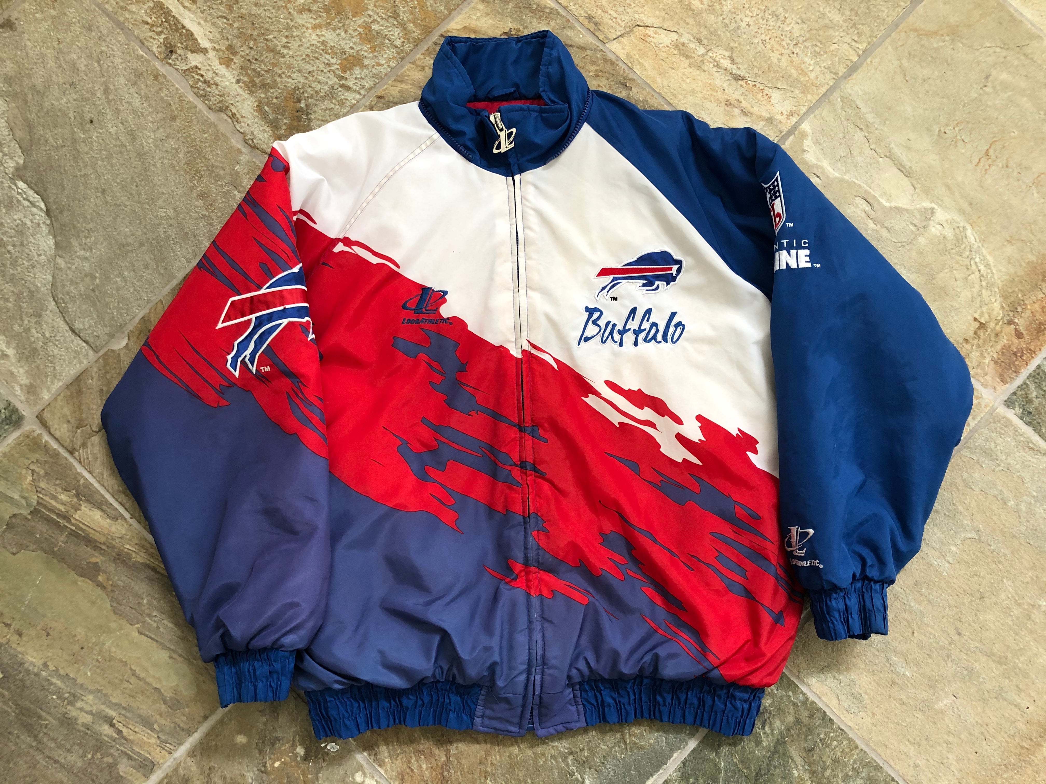 Vintage Buffalo Bills Logo Athletic Splash Football Jacket