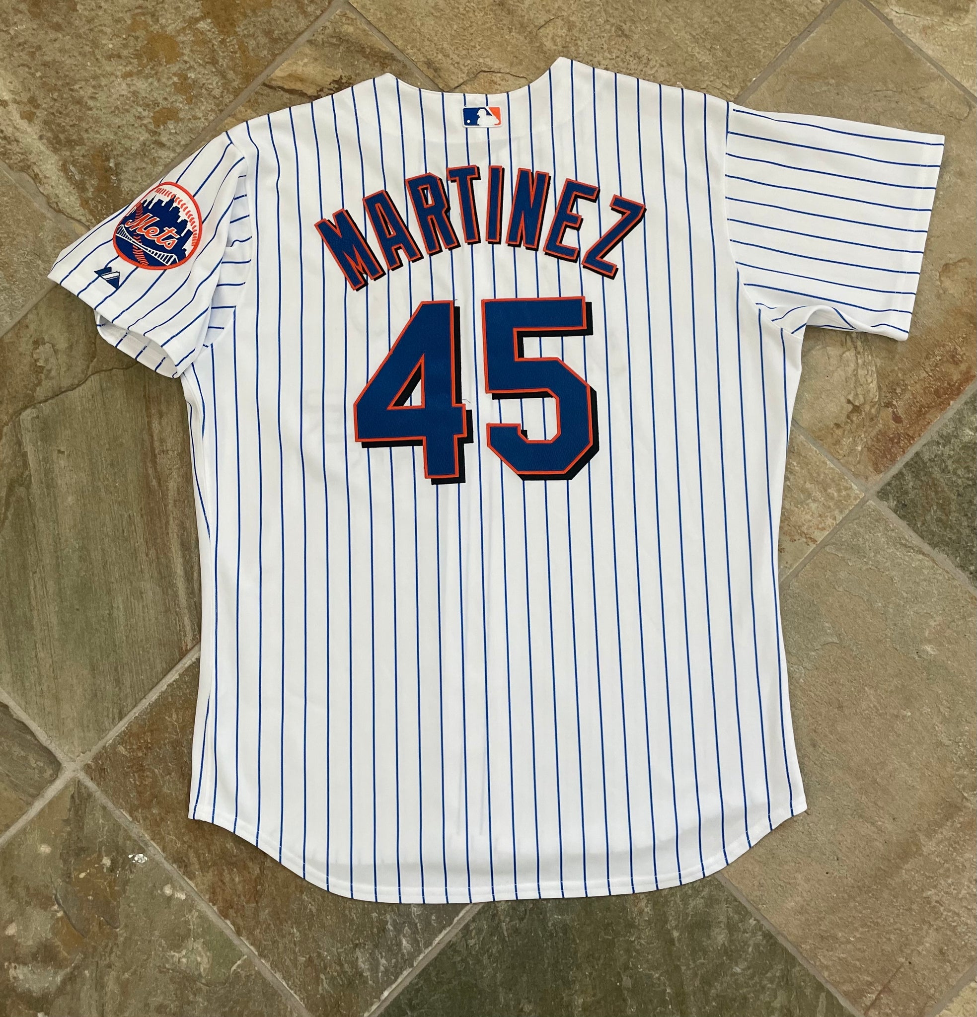 New Authentic Pedro Martinez New York Mets Size 52 Majestic Jersey