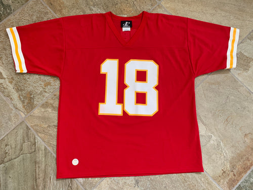 Vintage Kansas City Chiefs Elvis Grbac Logo Athletic Football Jersey, Size Large