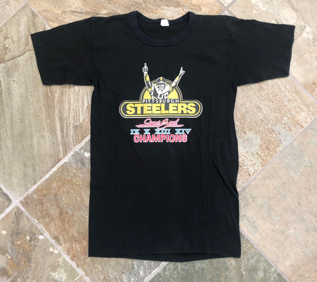 Vintage Pittsburgh Steelers Champion Football Tshirt, Size Medium