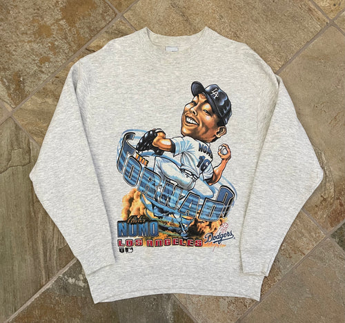 Vintage Los Angeles Dodgers Hideo Nomo Salem Sportswear Baseball Sweatshirt, Size Medium