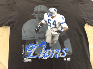 Vintage Detroit Lions Chris Spielman Salem Sportswear Football TShirt, Size Large
