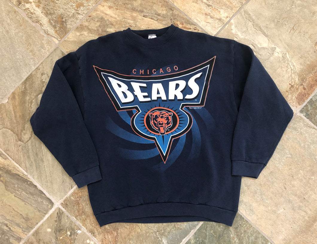 Vintage Chicago Bears Logo 7 Football Sweatshirt, Size XL