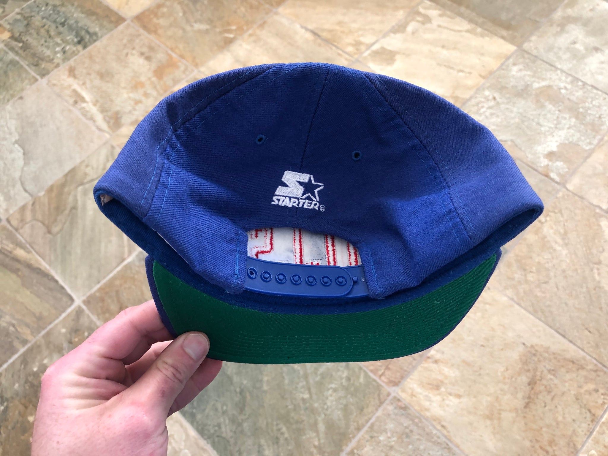 Vintage 90s Starter Arch Buffalo Bills NFL Football Snapback Hat 海外 即決