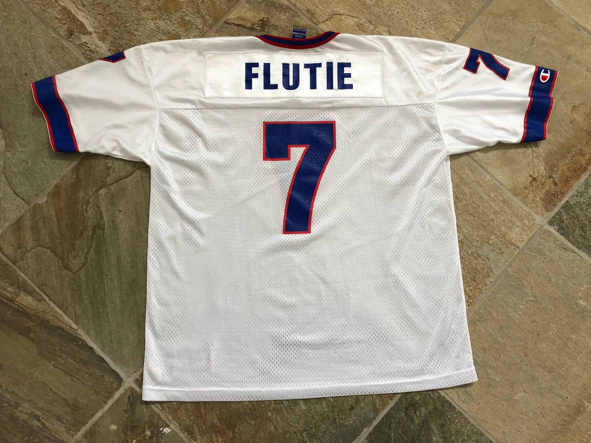 Vintage Buffalo Bills Doug Flutie Champion Football Jersey, Size 48, X –  Stuck In The 90s Sports