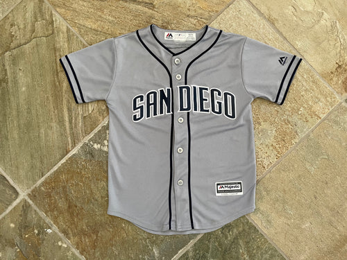 San Diego Padres Majestic Cool Base Baseball Jersey, Size Youth Small 6-8