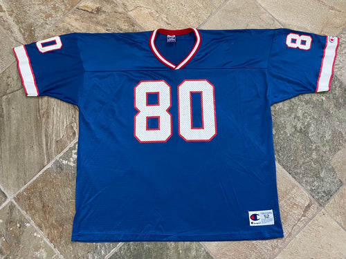 Vintage Buffalo Bills Eric Moulds Champion Football Jersey, Size 52, XXL