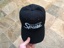 Load image into Gallery viewer, Vintage San Antonio Spurs Sports Specialties Script SnapBack Basketball Hat