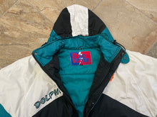 Load image into Gallery viewer, Vintage Miami Dolphins Pro Player Parka Football Jacket, Size Large