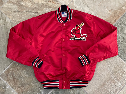 Vintage St. Louis Cardinals Starter Satin Baseball Jacket, XL