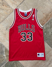 Load image into Gallery viewer, Vintage Chicago Bulls Scottie Pippen Champion Basketball Jersey, Size Youth Large, 14-16