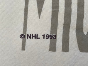 Vintage Anaheim Mighty Ducks The Game Hockey TShirt, Size Youth Large, 14-16