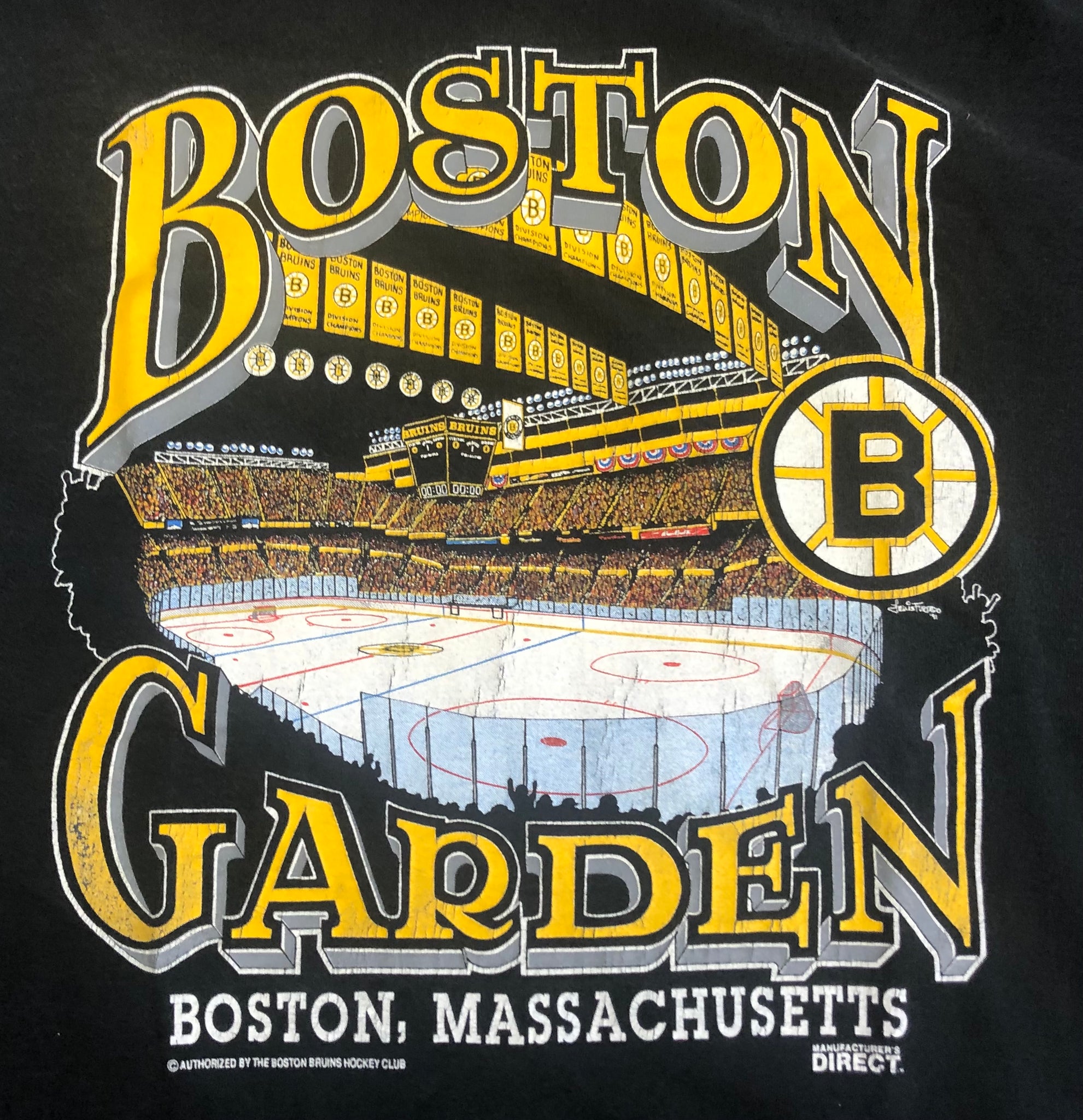 Vintage 1995 Boston Bruins T-Shirt Large
