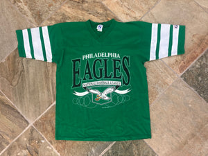 Vintage Philadelphia Eagles Logo 7 Football Tshirt, Size Large