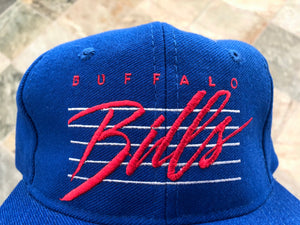 Vintage Buffalo Bills Drew Pearson Bar Snapback Football Hat
