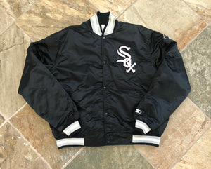 Vintage Chicago White Sox Starter Satin Baseball Jacket, Size XXL
