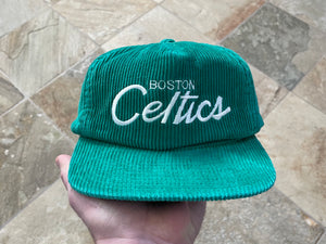 Vintage Boston Celtics Sports Specialties Corduroy Script Zipback