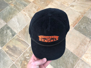 Vintage Cincinnati Bengals Corduroy Strapback Snapback Football Hat