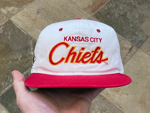 Vintage Kansas City Chiefs Sports Specialties Script Snapback Football Hat