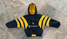 Load image into Gallery viewer, Vintage Pittsburgh Steelers Starter Parka Football Jacket, Size Youth Medium, 10-12