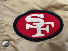Load image into Gallery viewer, Vintage San Francisco 49ers Starter Satin Football Jacket, Size Small