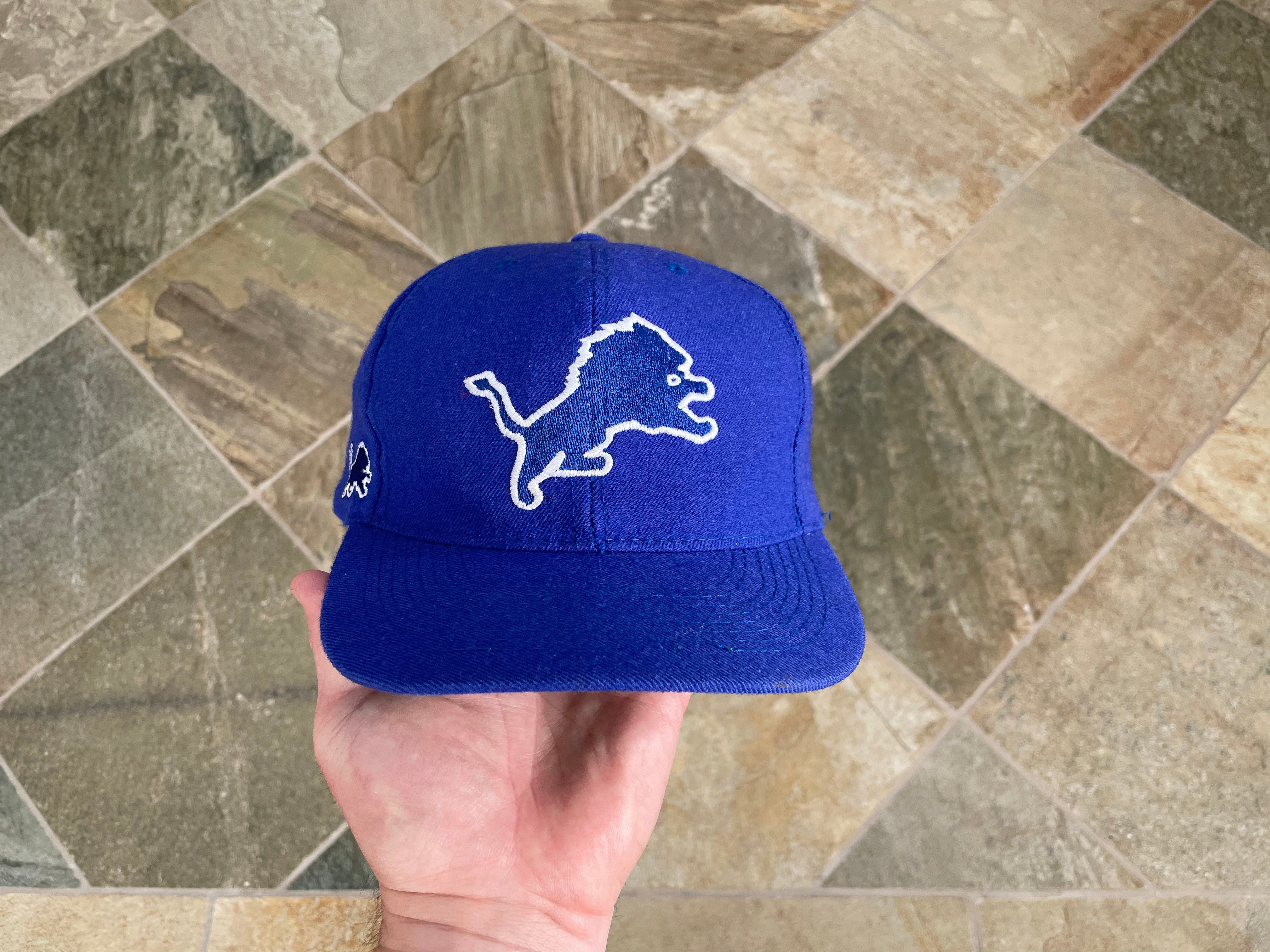 Detroit Lions Vintage American Needle Spell Out Wool Snapback Cap Hat –  thecapwizard