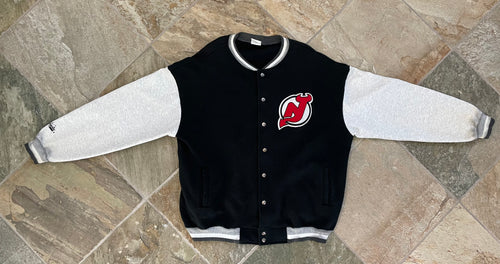 Vintage New Jersey Devils Majestic Hockey Jacket, Size XXL