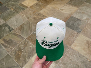 Vintage Philadelphia Eagles Sports Specialties Script Snapback Football Hat