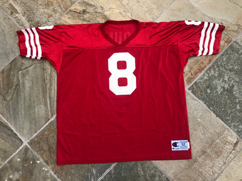 Vintage San Francisco 49ers Steve Young Champion Football Jersey, Size 52, XXL