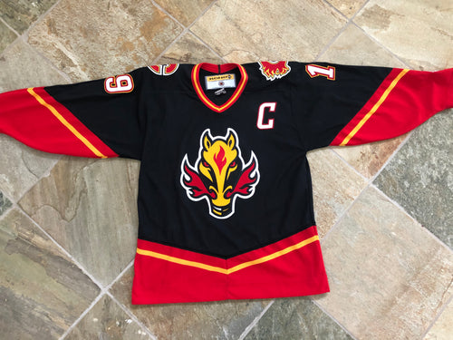 Vintage Calgary Flames Koho Alternate “Snot Rocket” Hockey Jersey, Size Medium