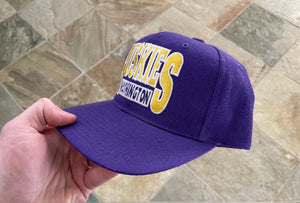 Vintage Washington Huskies Drew Pearson Snapback College Hat