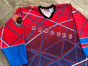Vintage New York Rangers Nike Spider-Man Street Hockey Jersey, Size Large