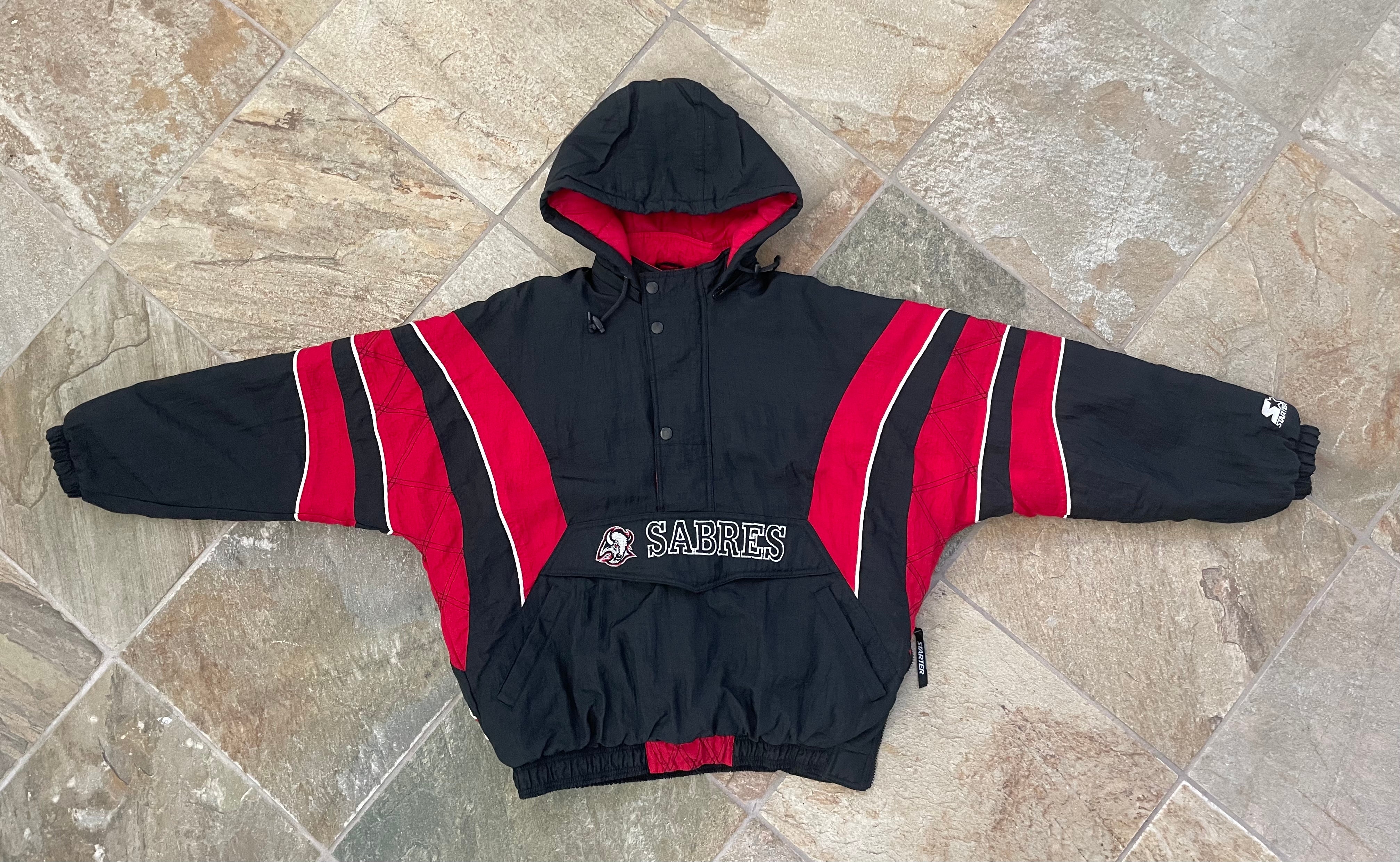 Vintage Buffalo Sabres Starter Parka Hockey Jacket, Size XL