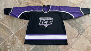 Vintage Indianapolis Ice Bauer Hockey Jersey, Size Large/XL