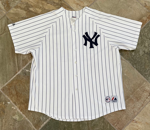 Vintage New York Yankees Randy Johnson Majestic Baseball Jersey, Size XXL