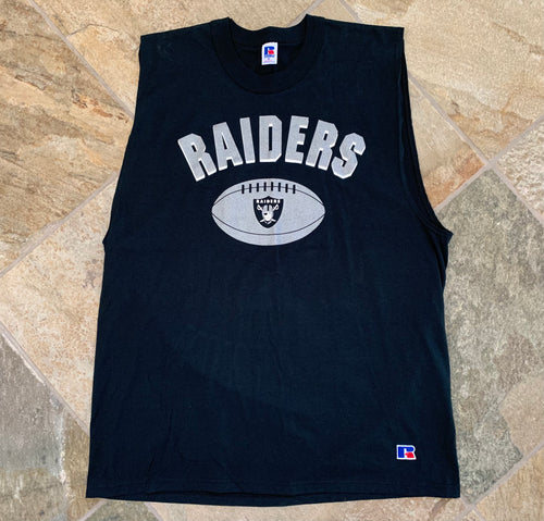 Vintage Oakland Raiders Russell Athletic Football Tshirt, Size XL