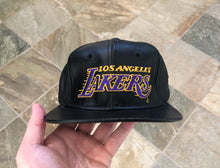 Load image into Gallery viewer, Vintage Los Angeles Lakers Sports Specialties Script Leather Basketball Hat