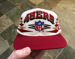 Vintage San Francisco 49ers Logo Athletic Diamond Snapback Football Hat