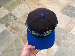 Vintage Seattle Seahawks Sports Specialities Laser Snapback Football Hat