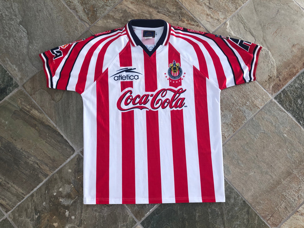 Vintage C.D. Guadalajara Chivas Athletica Soccer Jersey, Size XL