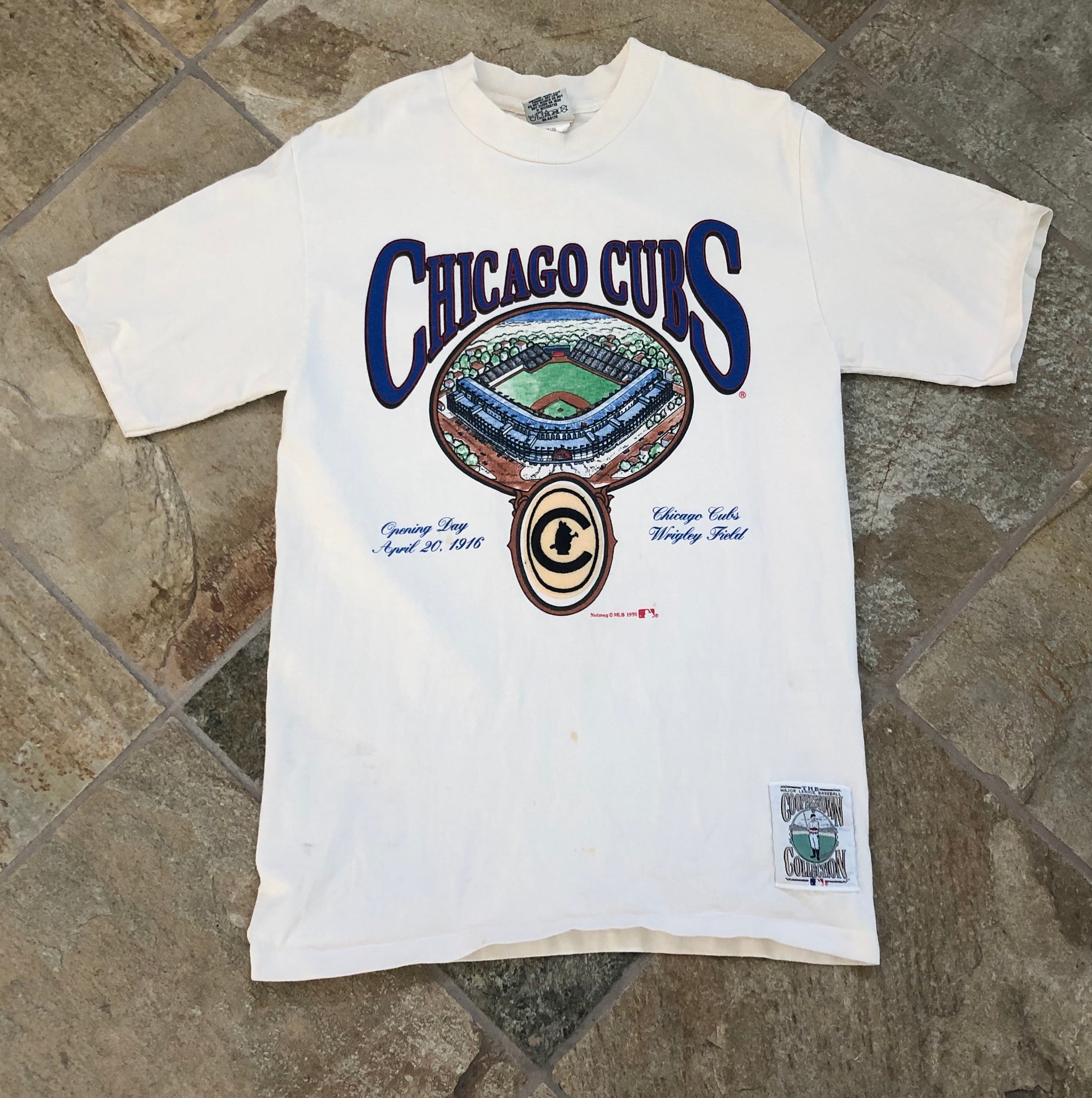 Vintage Chicago Cubs Nutmeg Baseball Tshirt, Size Large – Stuck In The 90s  Sports