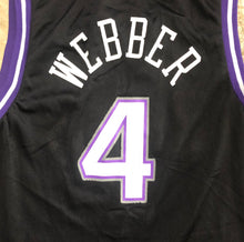 Load image into Gallery viewer, Vintage Sacramento Kings Chris Webber Champion Basketball Jersey, Size Youth 10-12