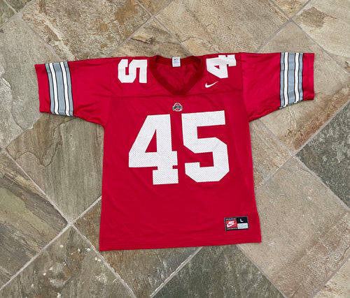 Vintage Ohio State Andy Katzenmoyer Nike College Football Jersey, Size Large