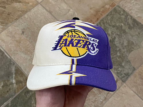 Vintage Los Angeles Lakers Starter Shockwave Strapback Basketball Hat