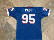 Load image into Gallery viewer, Vintage Buffalo Bills Bryce Paup Champion Football Jersey, Size XL
