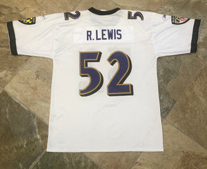 Baltimore Ravens Ray Lewis Reebok Football Jersey, Size Large