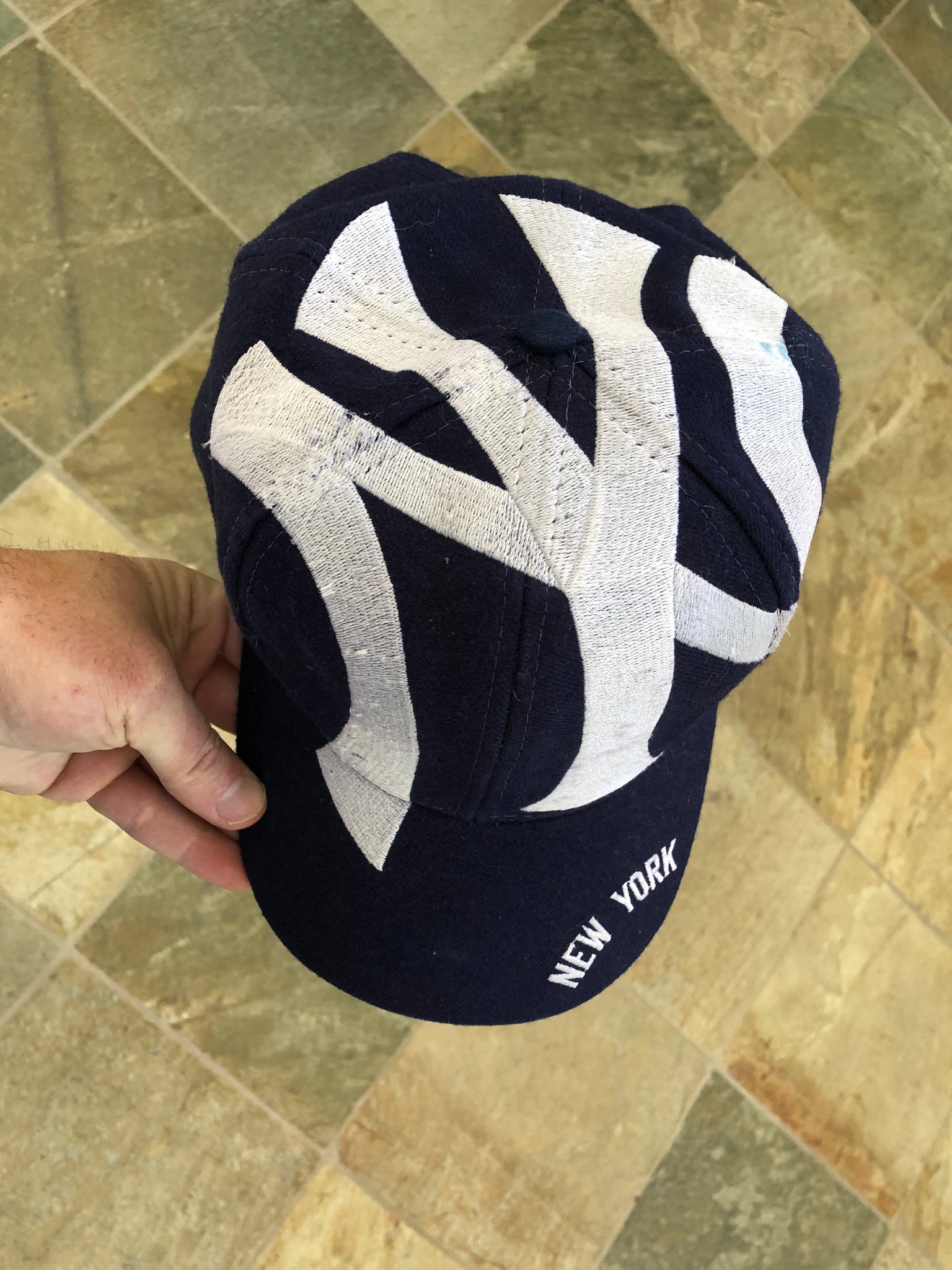 Vintage New York Yankees The Game Big Logo Snapback Baseball Hat